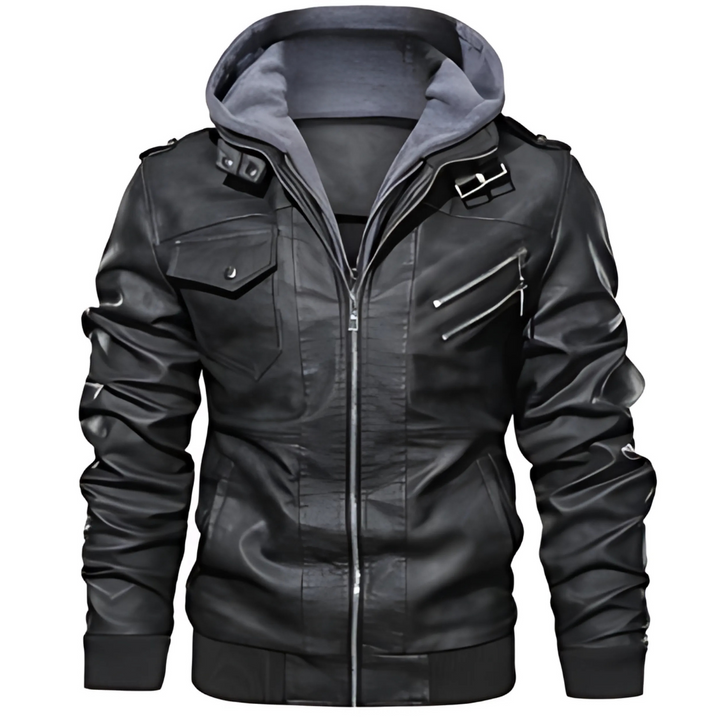 Albert - Leather Winter Jacket Last Day 80% Discount!
