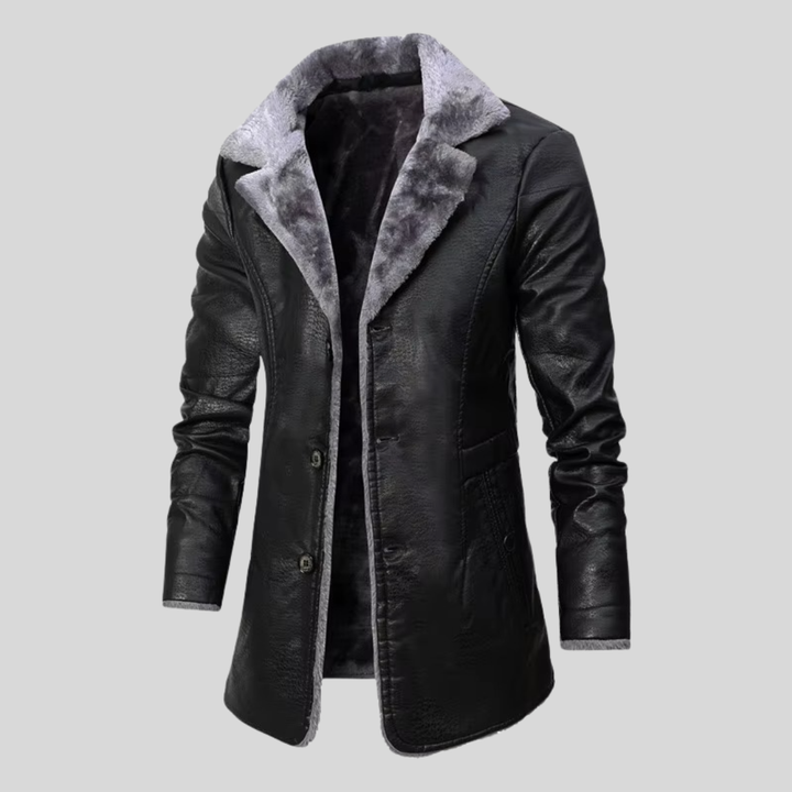 The Winston Leather Coat