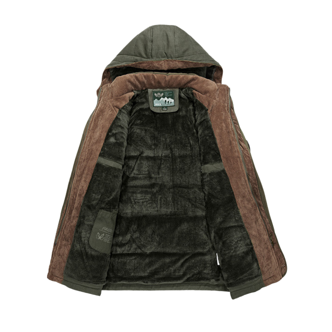 Maximilian - Fleece-Lined Winter Jacket Last Day 80% Off!