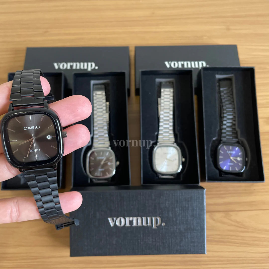 Casual Vintage Watch – Classic Analog Style | 2024 Limited Edition