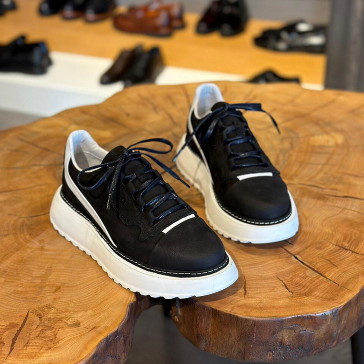 Douglas – Trainers with Chunky Leather Sole
