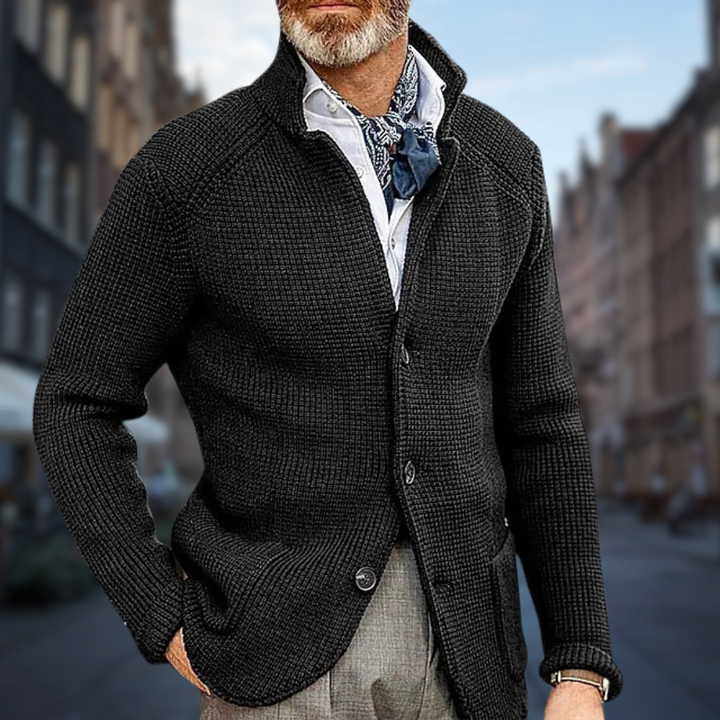 Nicolas - Softer and more elegant men's cardigan Last day 80% off!