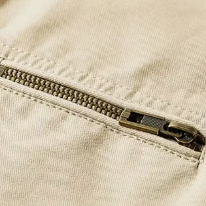 Elegant Multi-Pocket Jacket