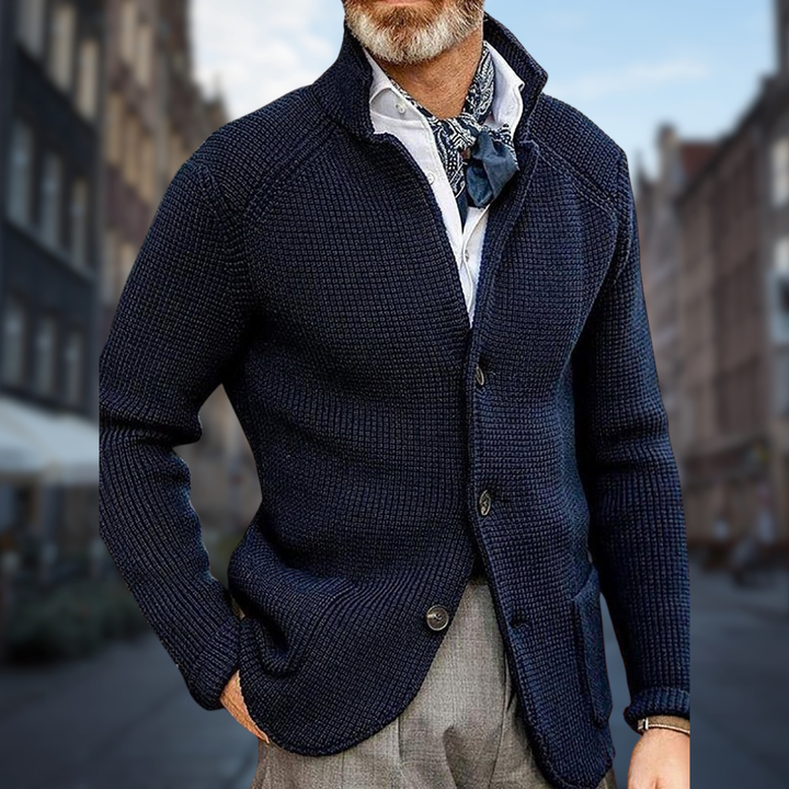 Nicolas - Softer and more elegant men's cardigan Last day 80% off!