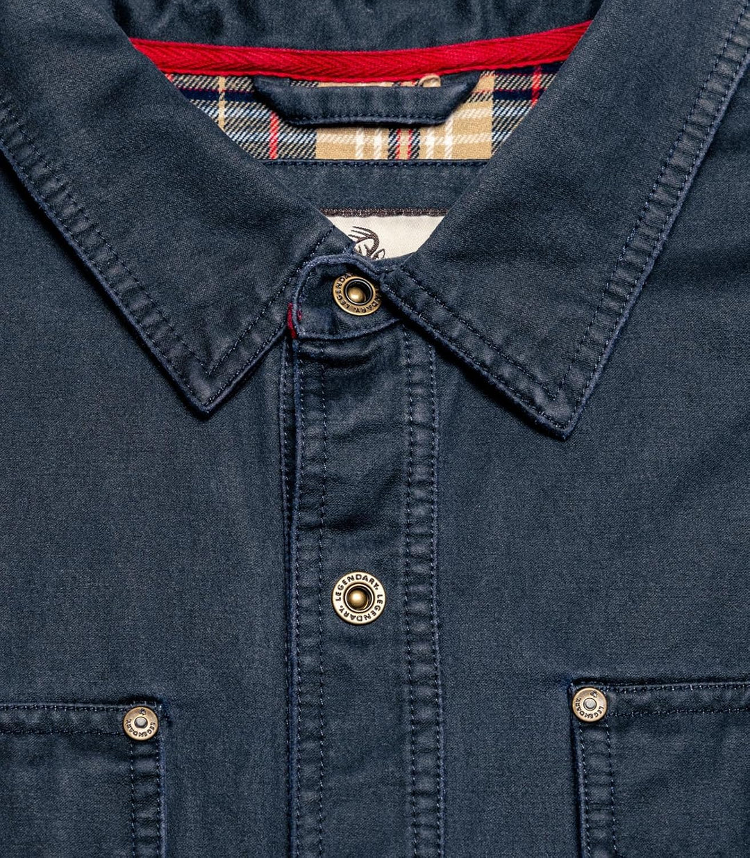 Navy - Legendary Whitetails Men's Flannel