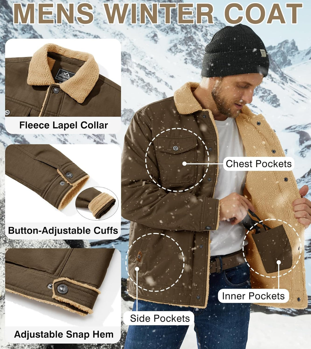 EKLENTSON Men's Winter Jacket