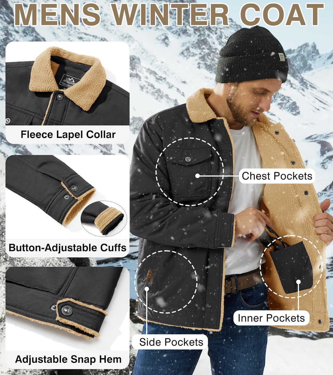 EKLENTSON Men's Winter Jacket