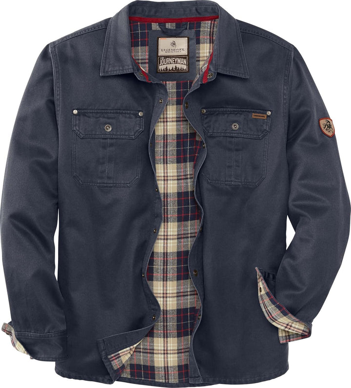 Navy - Legendary Whitetails Men's Flannel