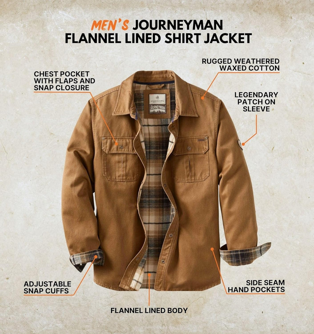 Barley - Legendary Whitetails Men's Flannel