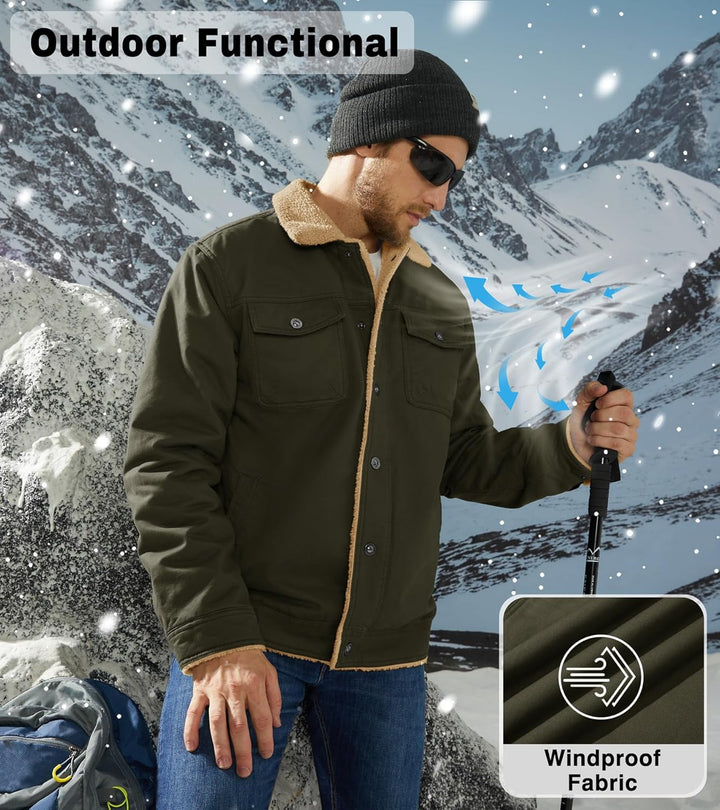 EKLENTSON Men's Winter Jacket