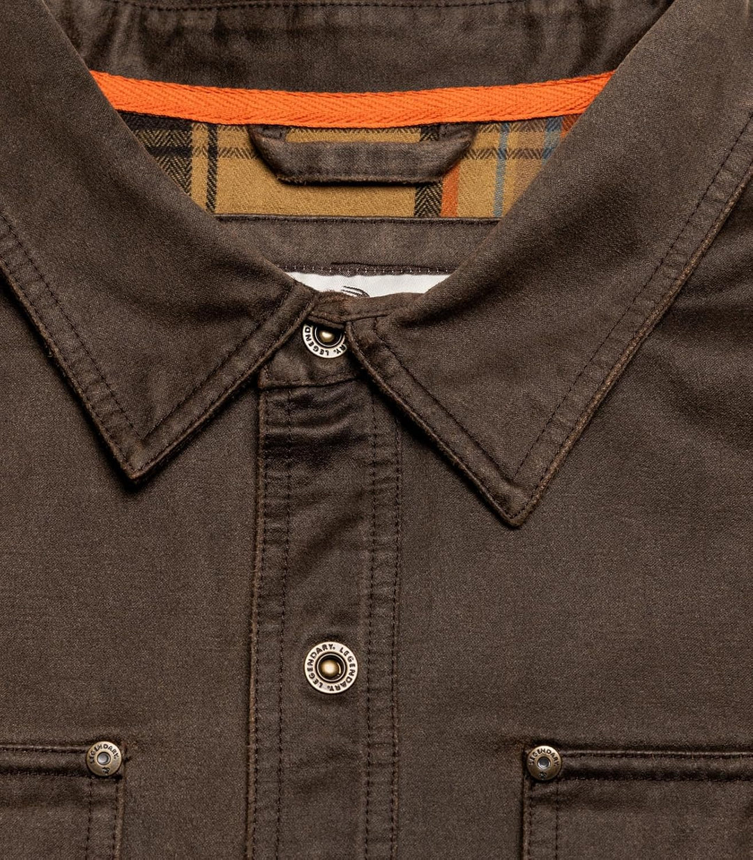 Tobacco - Legendary Whitetails Men's Flannel