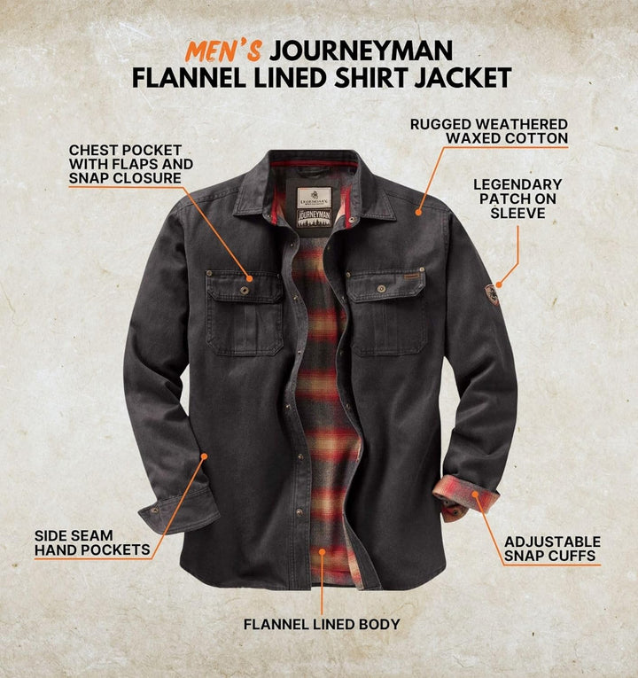 Tarmac - Legendary Whitetails Men's Flannel