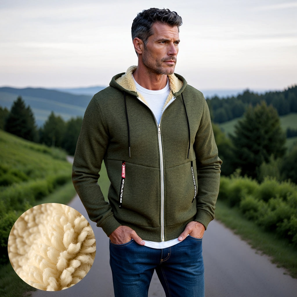 Nicolas - Fleece-lined Quilted Jacket Last Day 80% Off!