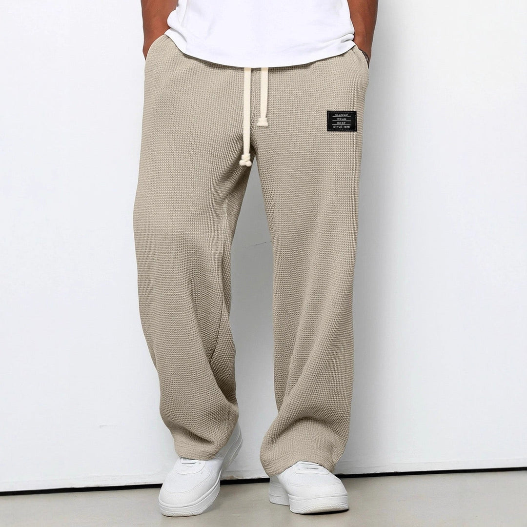 Deslan – Weite Hose Mit Verstellbarem Bund