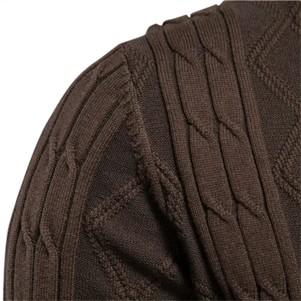 Bellivaro™ | Men's Cardigan with Button Placket