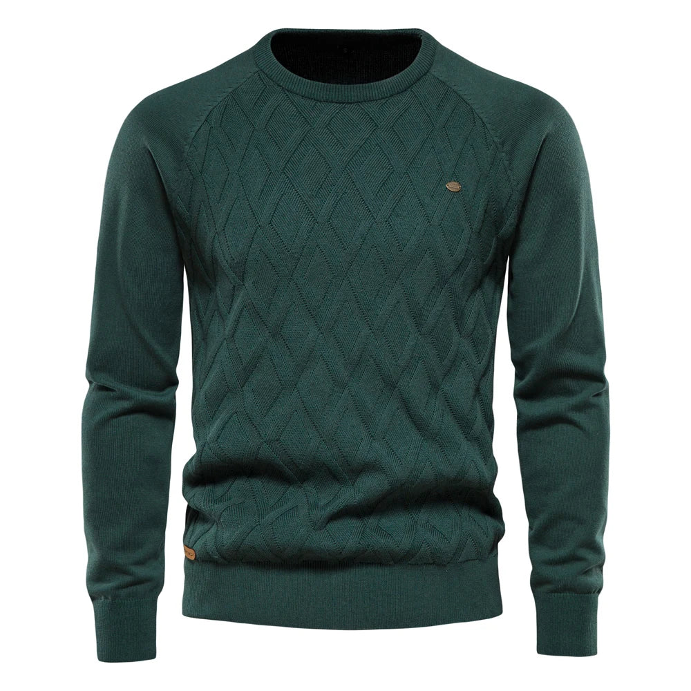Lavenir™ | Men's Diamond Pattern Jumper