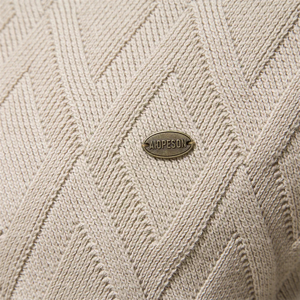 Lavenir™ | Men's Diamond Pattern Jumper