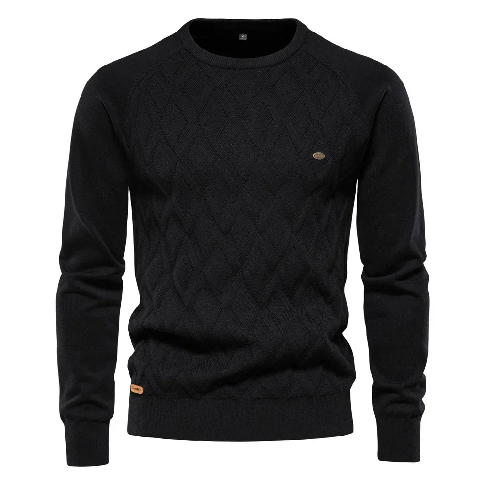 Lavenir™ | Men's Diamond Pattern Jumper