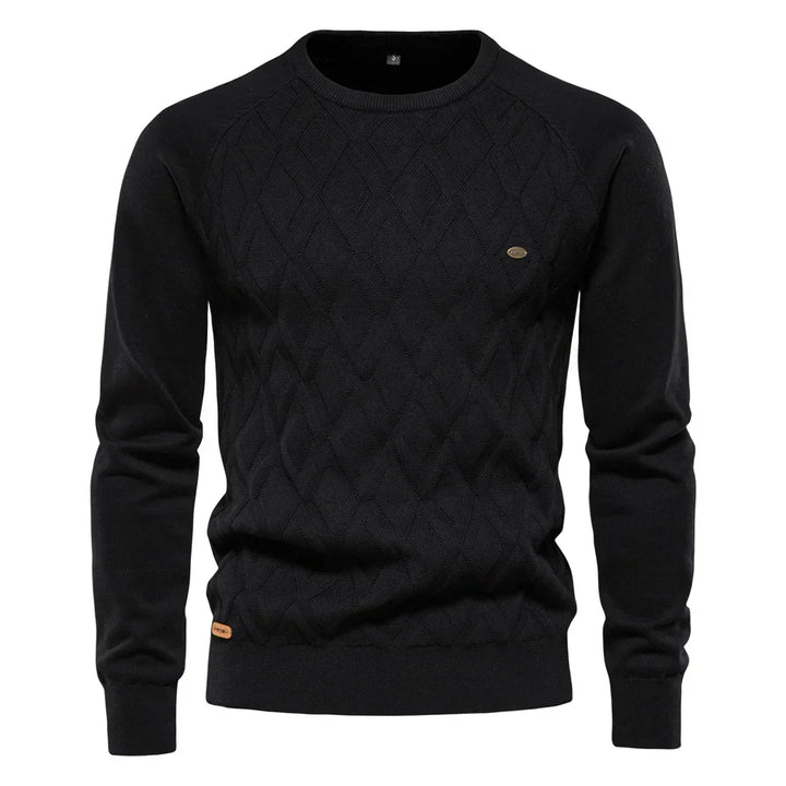 Lavenir™ | Men's Diamond Pattern Jumper