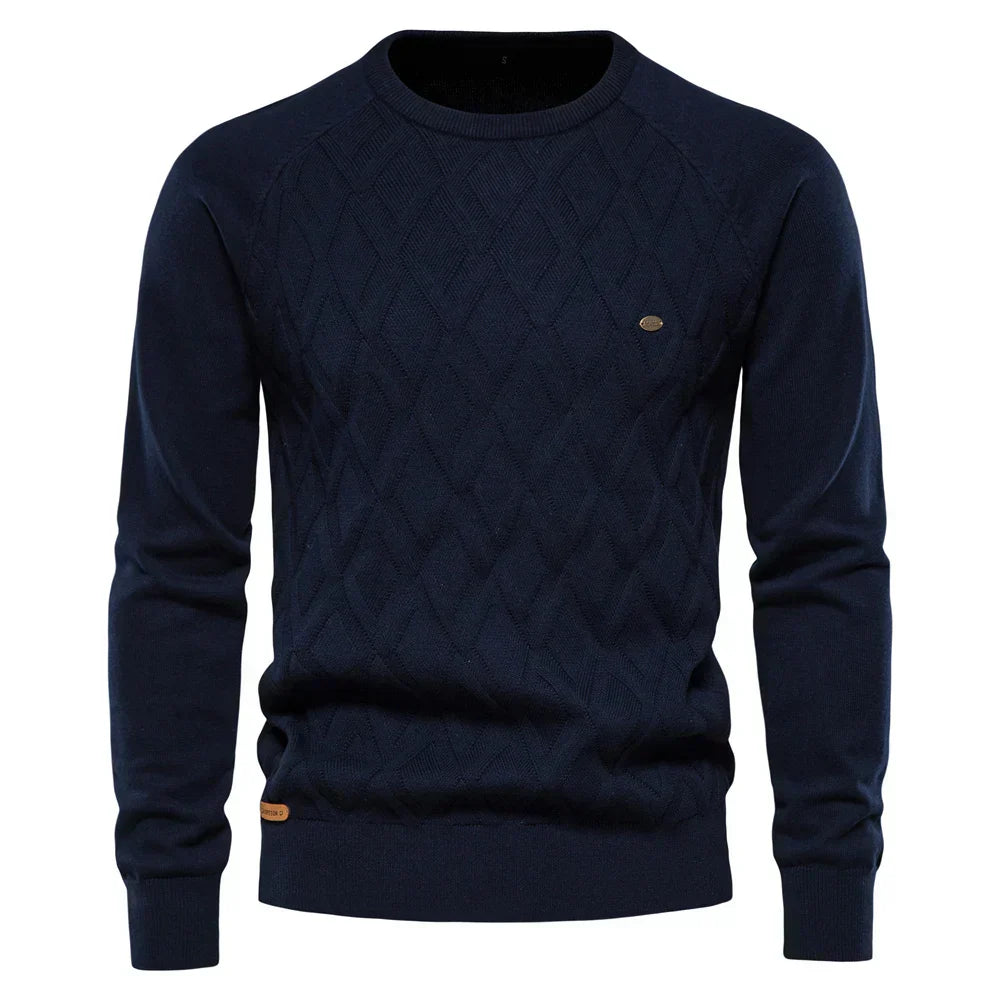 Lavenir™ | Men's Diamond Pattern Jumper
