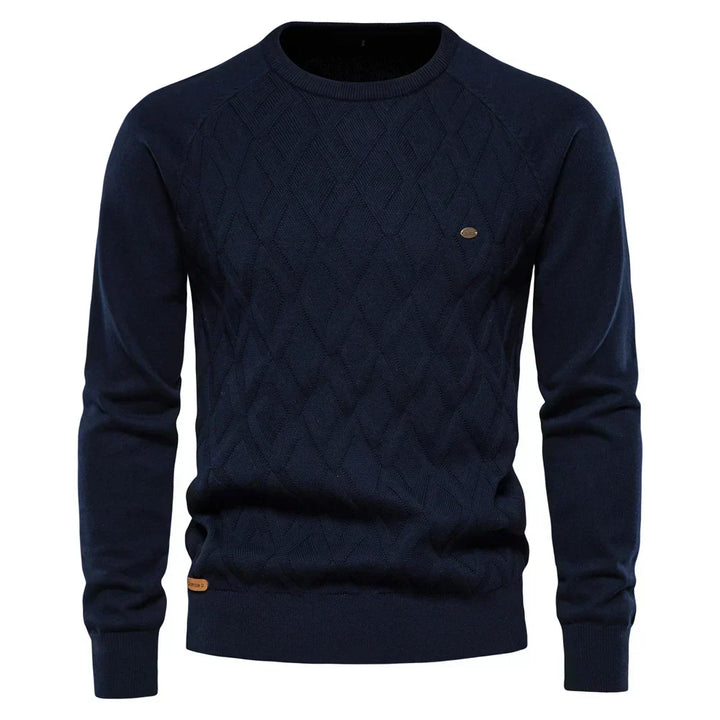 Lavenir™ | Men's Diamond Pattern Jumper