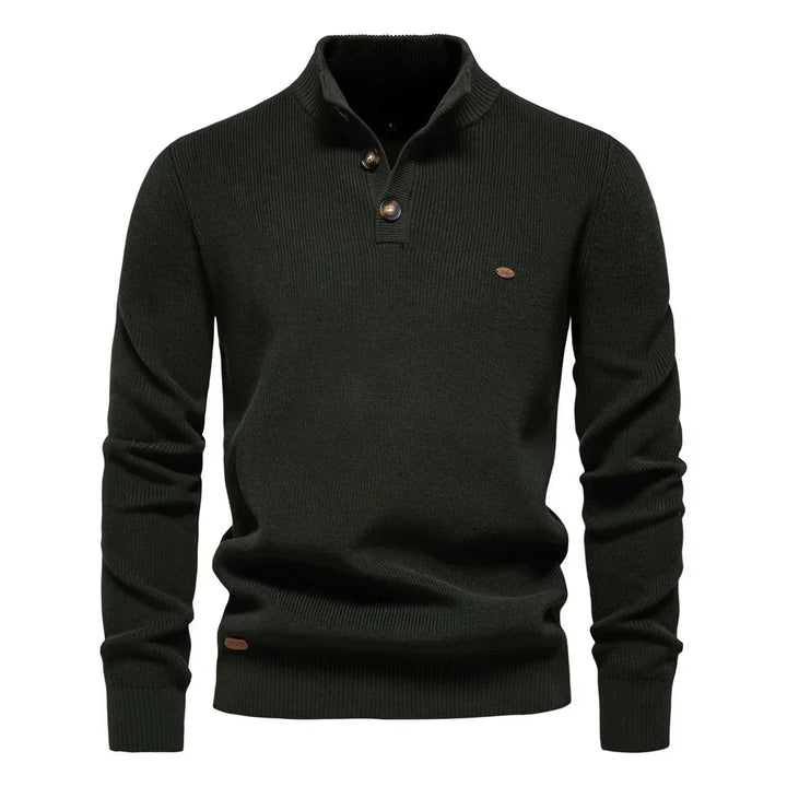 Miravo™ | Stylish Men's Sweater with Button Design