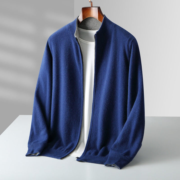 Pauletto Cashmere Zip Cardigan