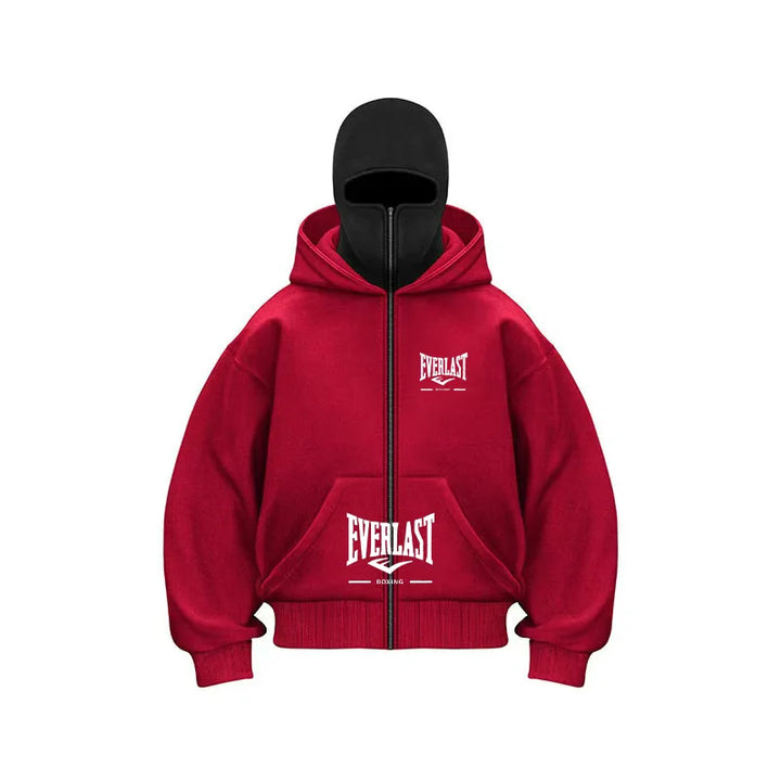 Urban Double-Hooded Fleece Balaclava Hoodie