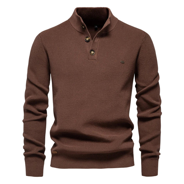 Miravo™ | Stylish Men's Sweater with Button Design