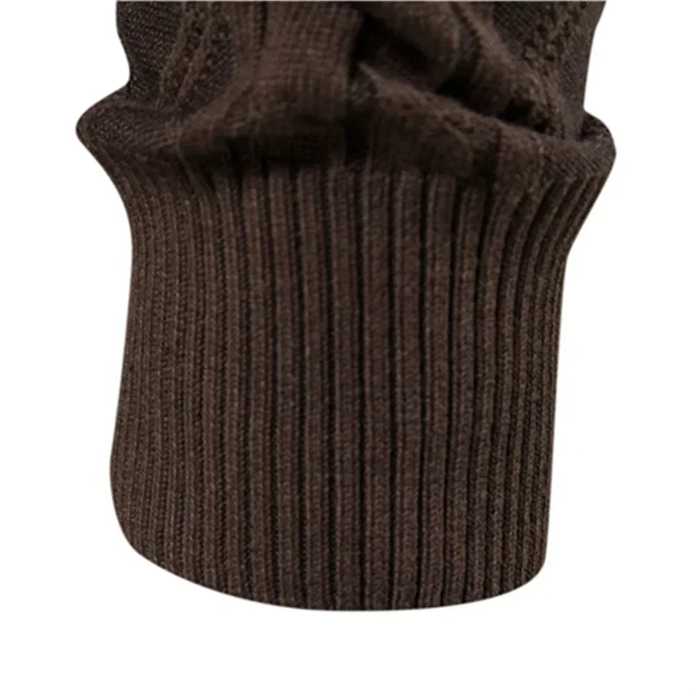 Bellivaro™ | Men's Cardigan with Button Placket