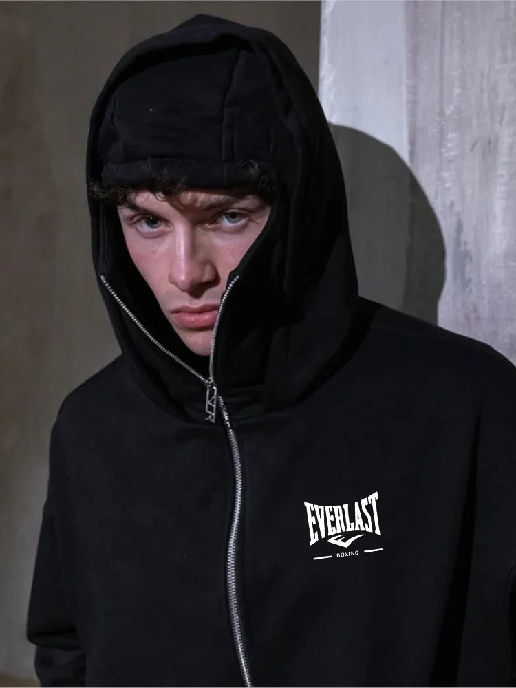 Urban Double-Hooded Fleece Balaclava Hoodie