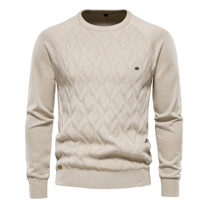 Lavenir™ | Men's Diamond Pattern Jumper