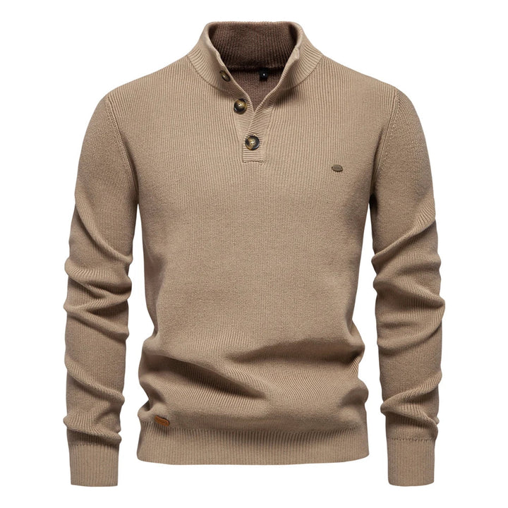 Miravo™ | Stylish Men's Sweater with Button Design