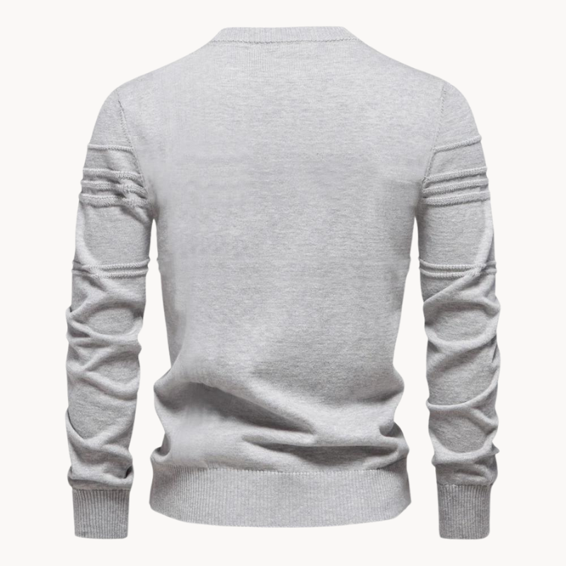 Thomas | Stylish Men's Sweater with Check Design