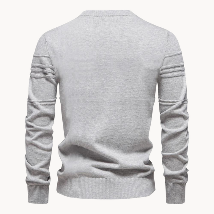 Thomas | Stylish Men's Sweater with Check Design