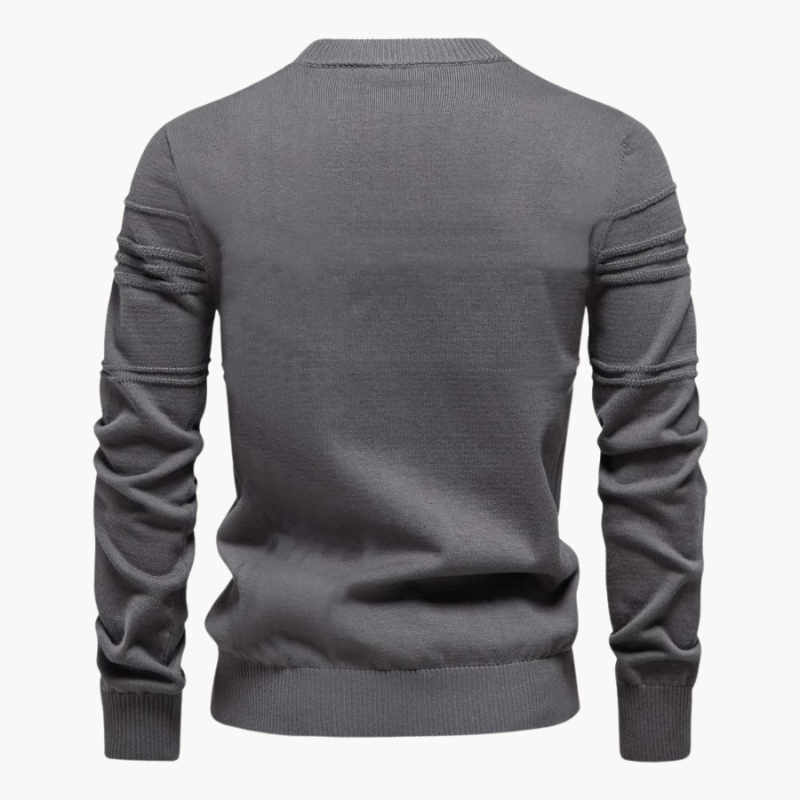 Thomas | Stylish Men's Sweater with Check Design