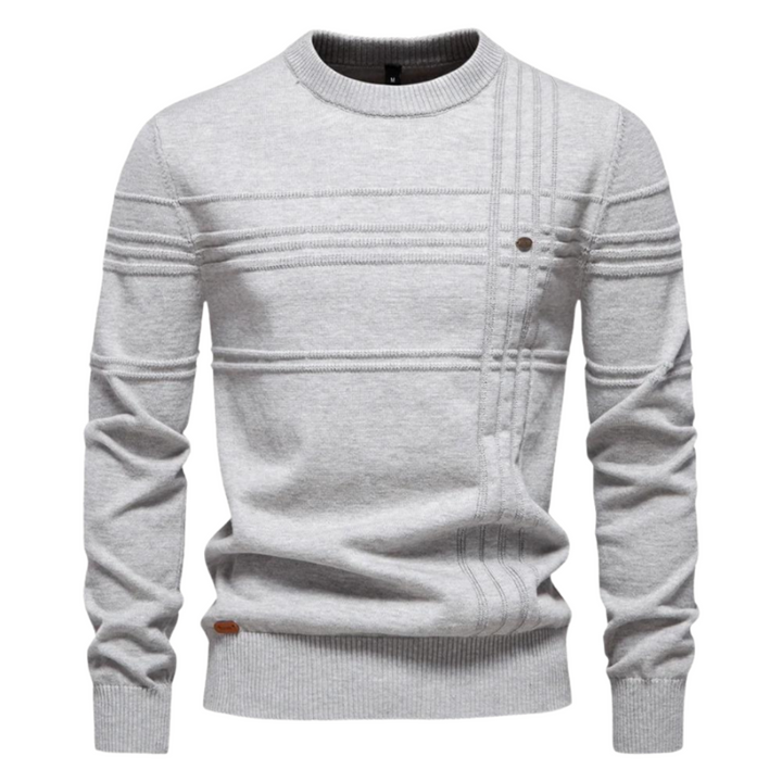 Thomas | Stylish Men's Sweater with Check Design