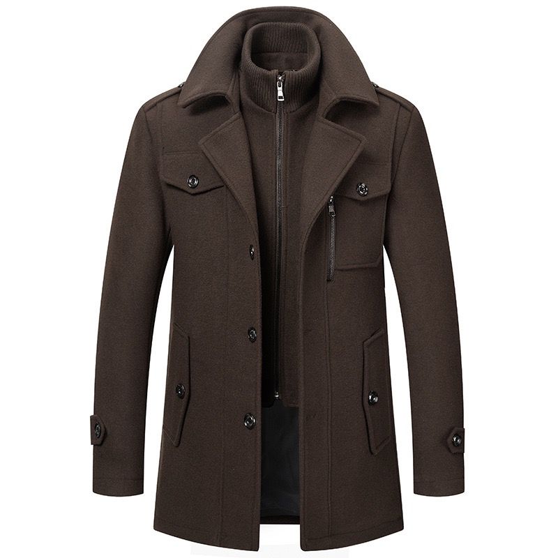 Pierre | Men's Winter Wool Coat