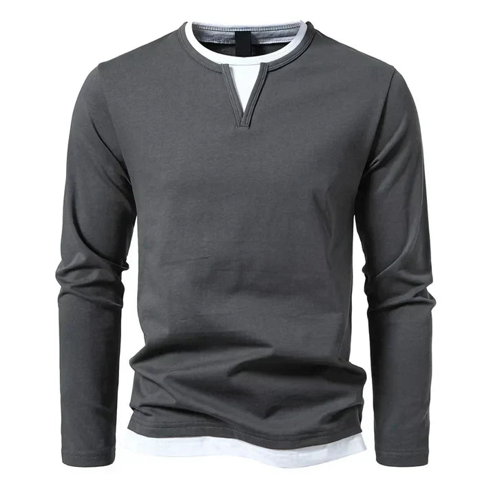 Kasper™ | Premium Long Sleeve made from Combed Cotton