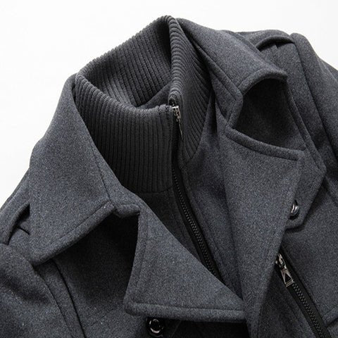 Pierre | Men's Winter Wool Coat