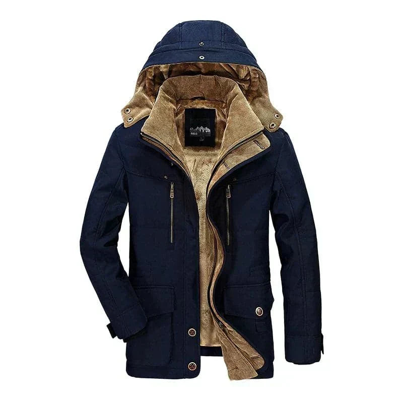 Maximilian - Fleece-Lined Winter Jacket Last Day 80% Off!