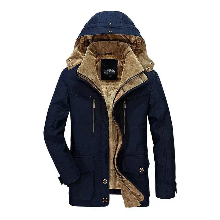 Maximilian - Fleece-Lined Winter Jacket Last Day 80% Off!