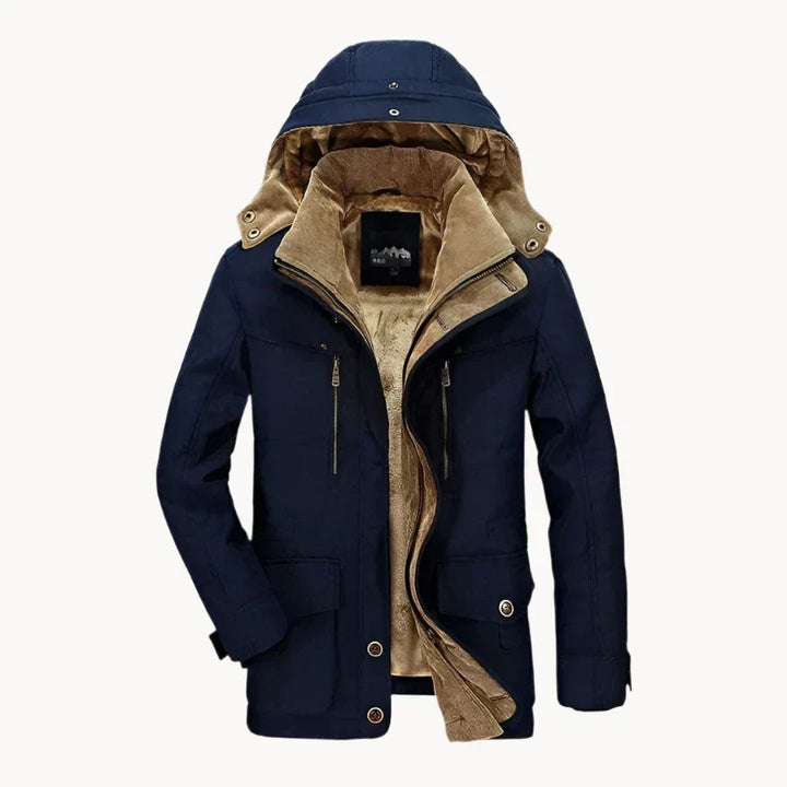 Maximilian - Fleece-Lined Winter Jacket Last Day 80% Off!