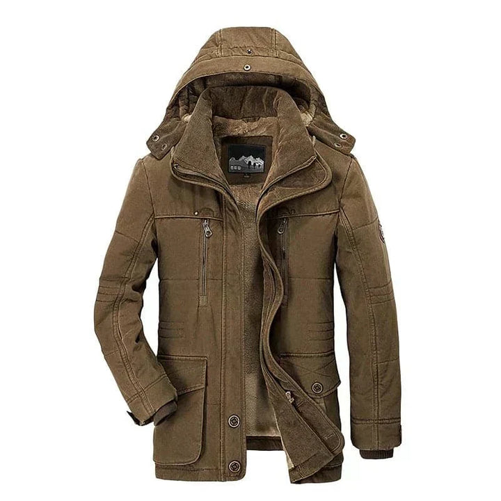 Maximilian - Fleece-Lined Winter Jacket Last Day 80% Off!