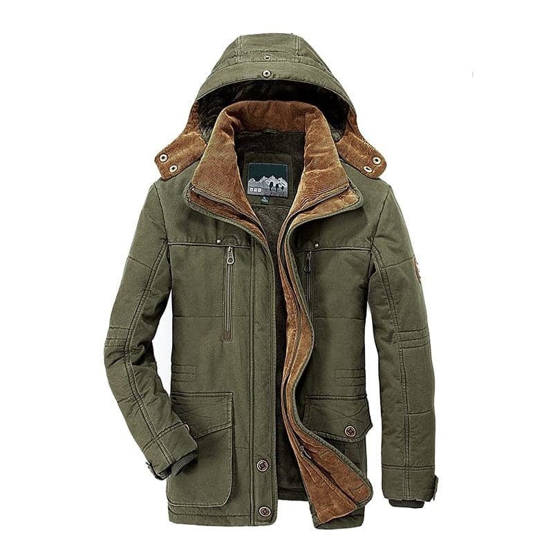 Maximilian - Fleece-Lined Winter Jacket Last Day 80% Off!